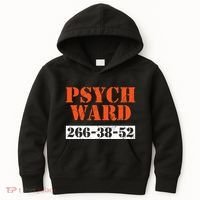 Psych Ward Patient Mental Hospital Crazy Psych Kids Hoodie thumb 0