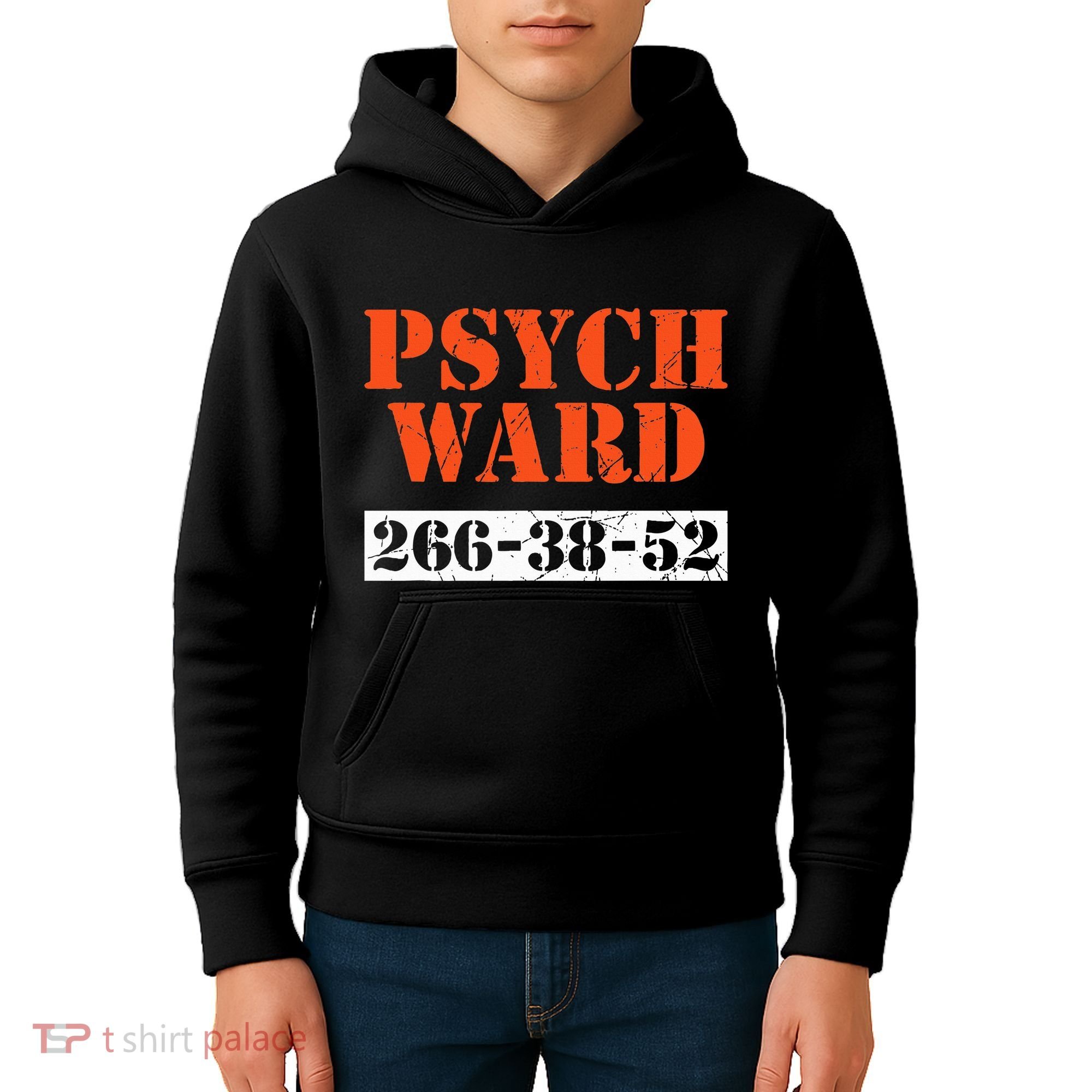 Psych Ward Patient Mental Hospital Crazy Psych Kids Hoodie