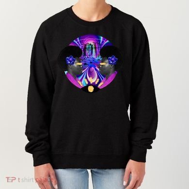 Psychedelic Woman Photographic Collage Women's Sweatshirt