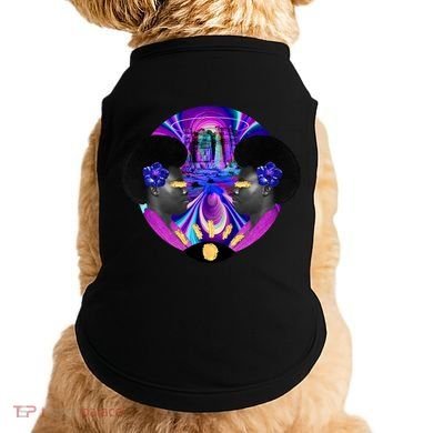 Psychedelic Woman Photographic Collage Doggie Tank