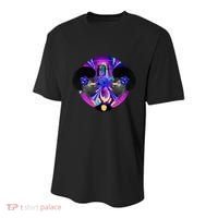 Psychedelic Woman Photographic Collage Youth Performance Sprint T-Shirt thumb 0
