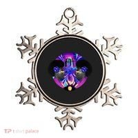 Psychedelic Woman Photographic Collage Ornament thumb 0