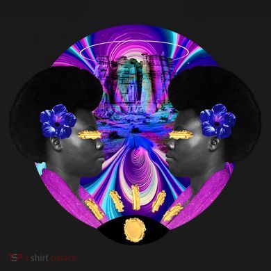 Psychedelic Woman Photographic Collage Toddler Hoodie