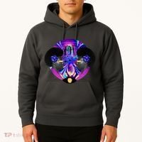 Psychedelic Woman Photographic Collage Hoodie thumb 2