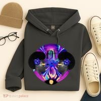 Psychedelic Woman Photographic Collage Hoodie thumb 4