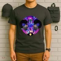 Psychedelic Woman Photographic Collage T-Shirt thumb 6