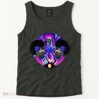 Psychedelic Woman Photographic Collage Tank Top thumb 2