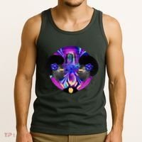 Psychedelic Woman Photographic Collage Tank Top thumb 3