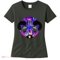 Psychedelic Woman Photographic Collage Women's T-Shirt thumb 0