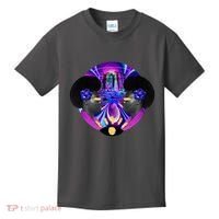 Psychedelic Woman Photographic Collage Kids T-Shirt thumb 0