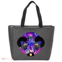 Psychedelic Woman Photographic Collage Tote Bag thumb 0