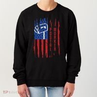 Postal Worker Patriotic Us Post Mail Carrier Man Women Women's Sweatshirt thumb 0