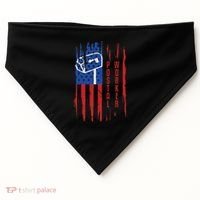 Postal Worker Patriotic Us Post Mail Carrier Man Women USA-Made Doggie Bandana thumb 0