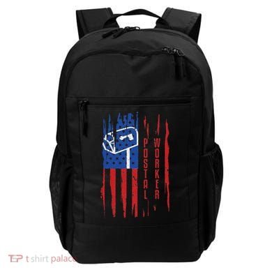 Postal Worker Patriotic Us Post Mail Carrier Man Women Backpack