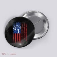 Postal Worker Patriotic Us Post Mail Carrier Man Women Button thumb 0