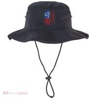 Postal Worker Patriotic Us Post Mail Carrier Man Women Bucket Hat thumb 0