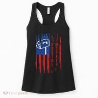 Postal Worker Patriotic Us Post Mail Carrier Man Women Women's Tank Top thumb 0