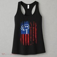 Postal Worker Patriotic Us Post Mail Carrier Man Women Women's Tank Top thumb 3