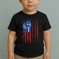 Postal Worker Patriotic Us Post Mail Carrier Man Women Toddler T-Shirt thumb 2