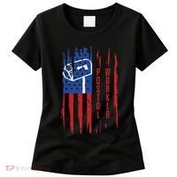 Postal Worker Patriotic Us Post Mail Carrier Man Women Women's T-Shirt thumb 0
