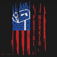 Postal Worker Patriotic Us Post Mail Carrier Man Women Women's T-Shirt thumb 6