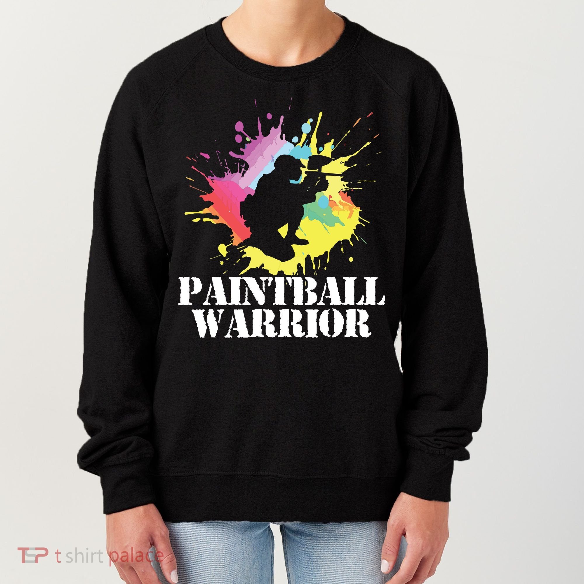 Paintball Warrior Paintball Player Birthday Party Women's Sweatshirt