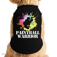 Paintball Warrior Paintball Player Birthday Party Doggie Tank thumb 0