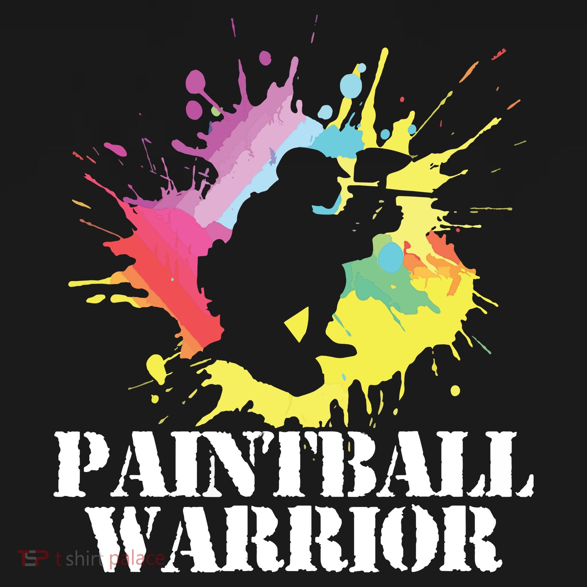 Paintball Warrior Paintball Player Birthday Party Long Sleeve Shirt