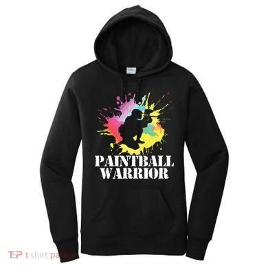 Paintball Warrior Paintball Player Birthday Party Women's Hoodie