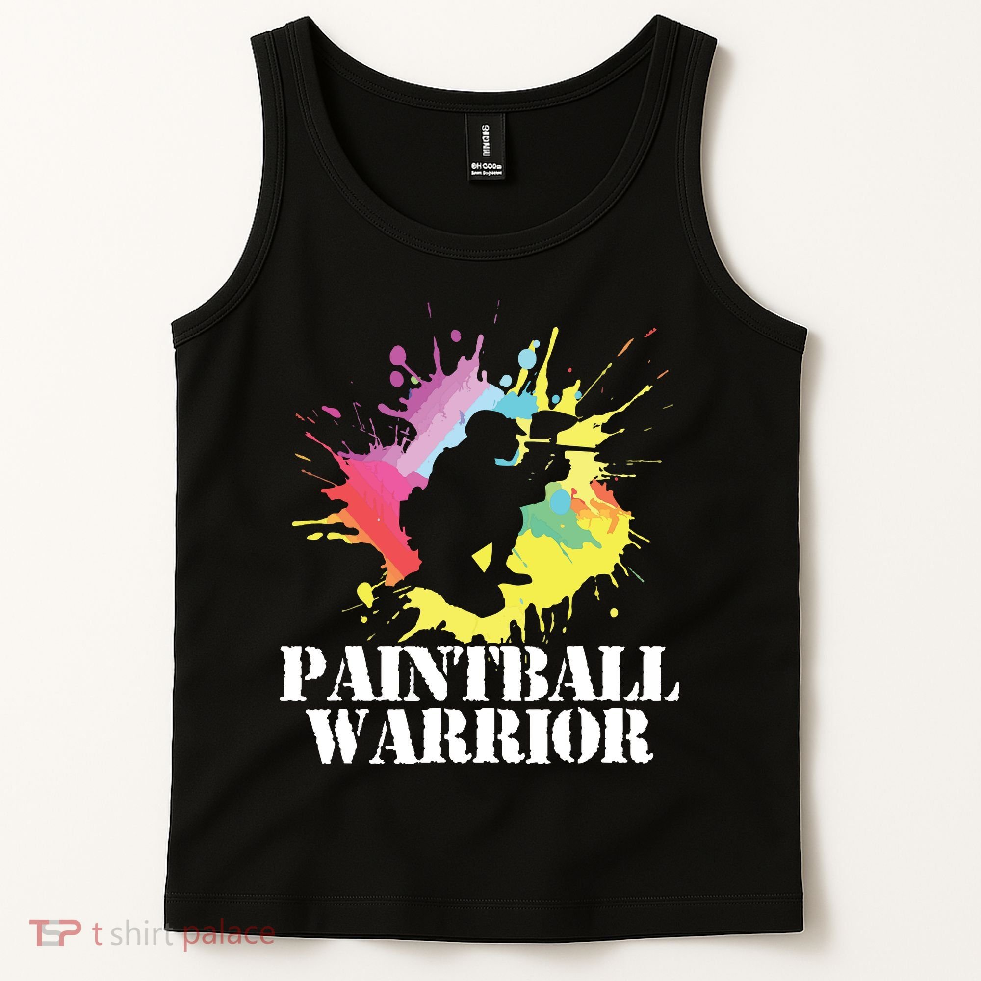 Paintball Warrior Paintball Player Birthday Party Tank Top