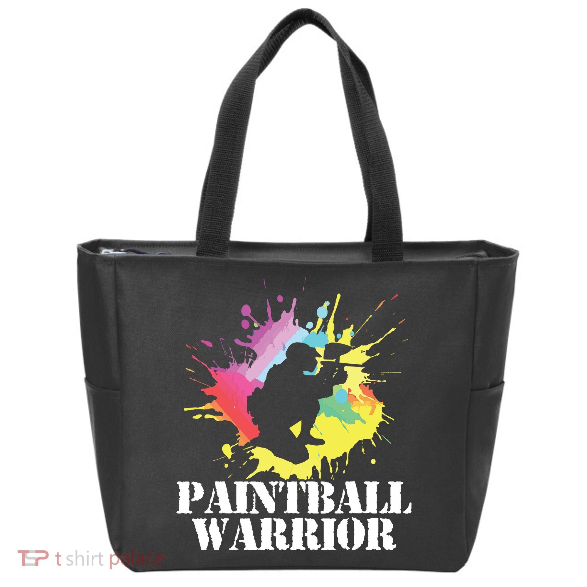 Paintball Warrior Paintball Player Birthday Party Tote Bag