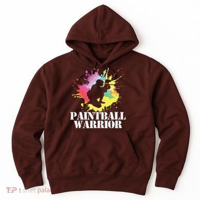 Paintball Warrior Paintball Player Birthday Party Hoodie
