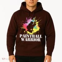 Paintball Warrior Paintball Player Birthday Party Hoodie thumb 2