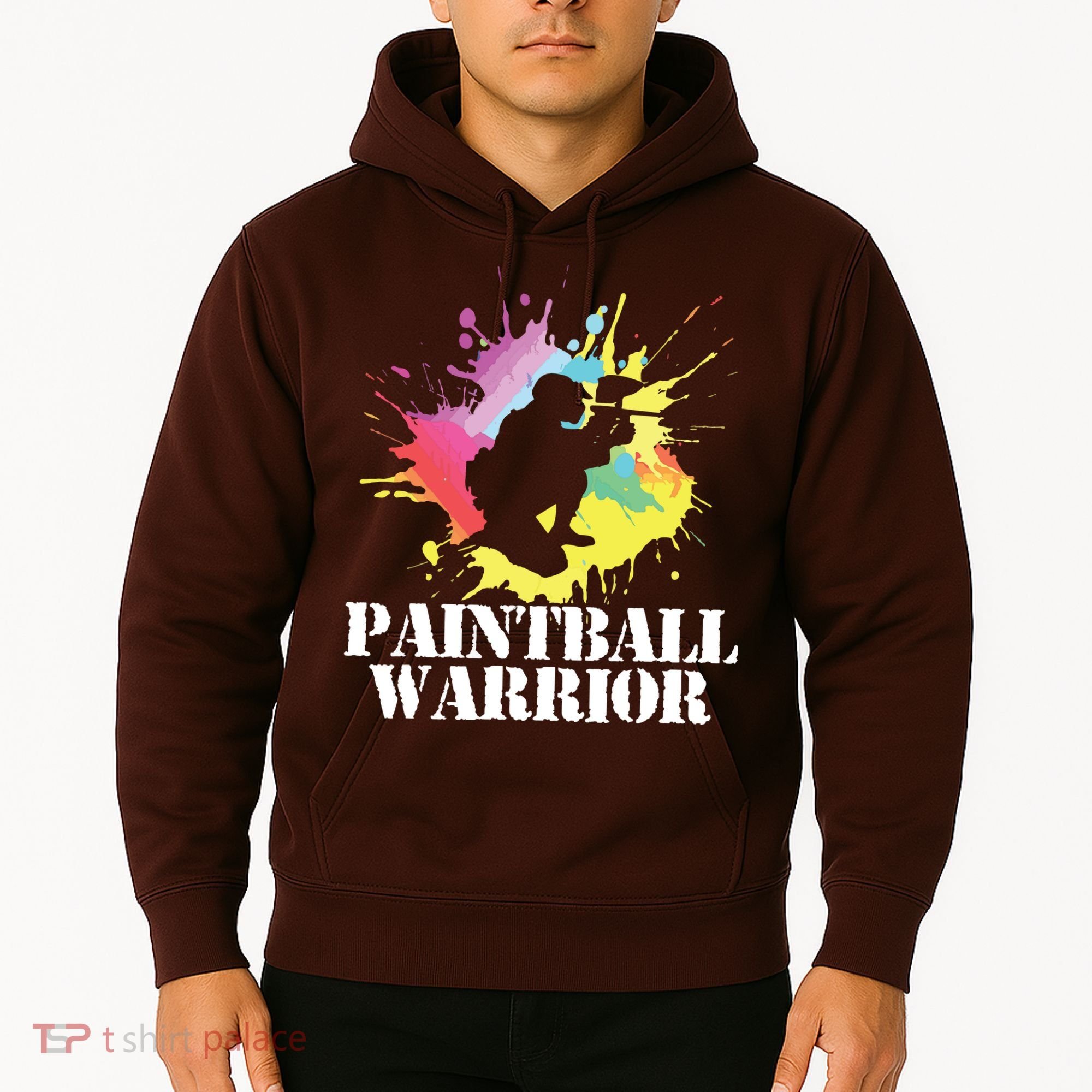 Paintball Warrior Paintball Player Birthday Party Hoodie