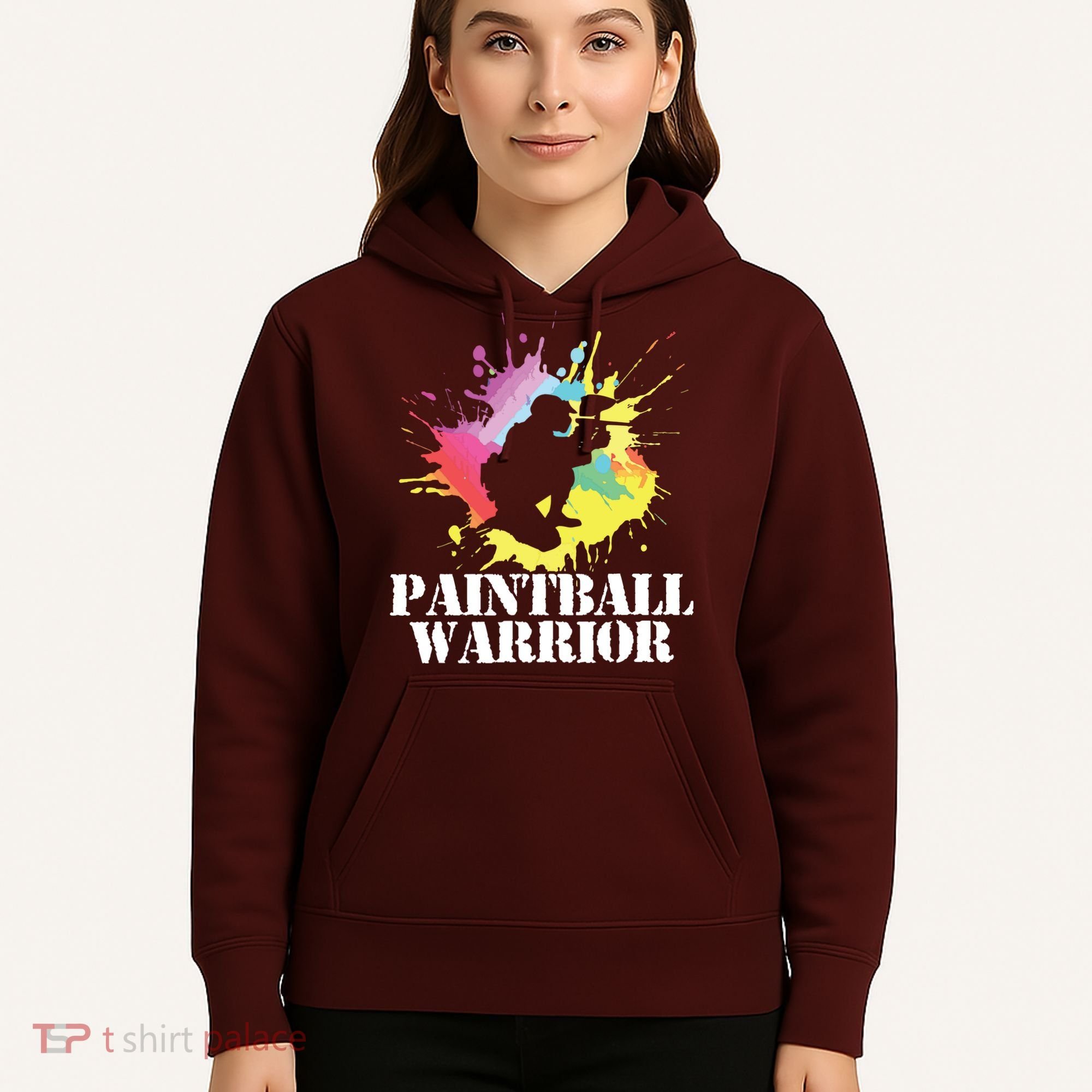 Paintball Warrior Paintball Player Birthday Party Hoodie