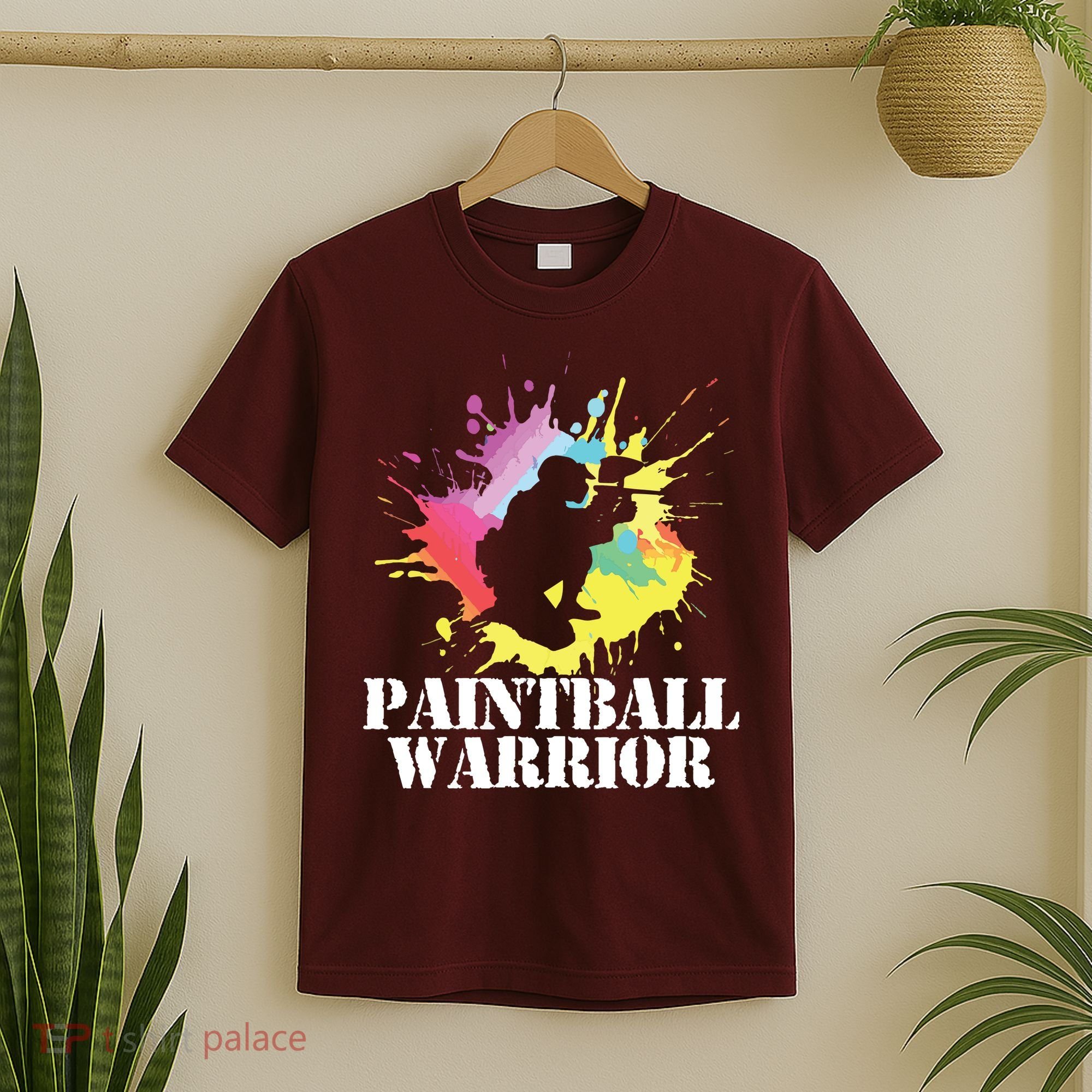 Paintball Warrior Paintball Player Birthday Party T-Shirt