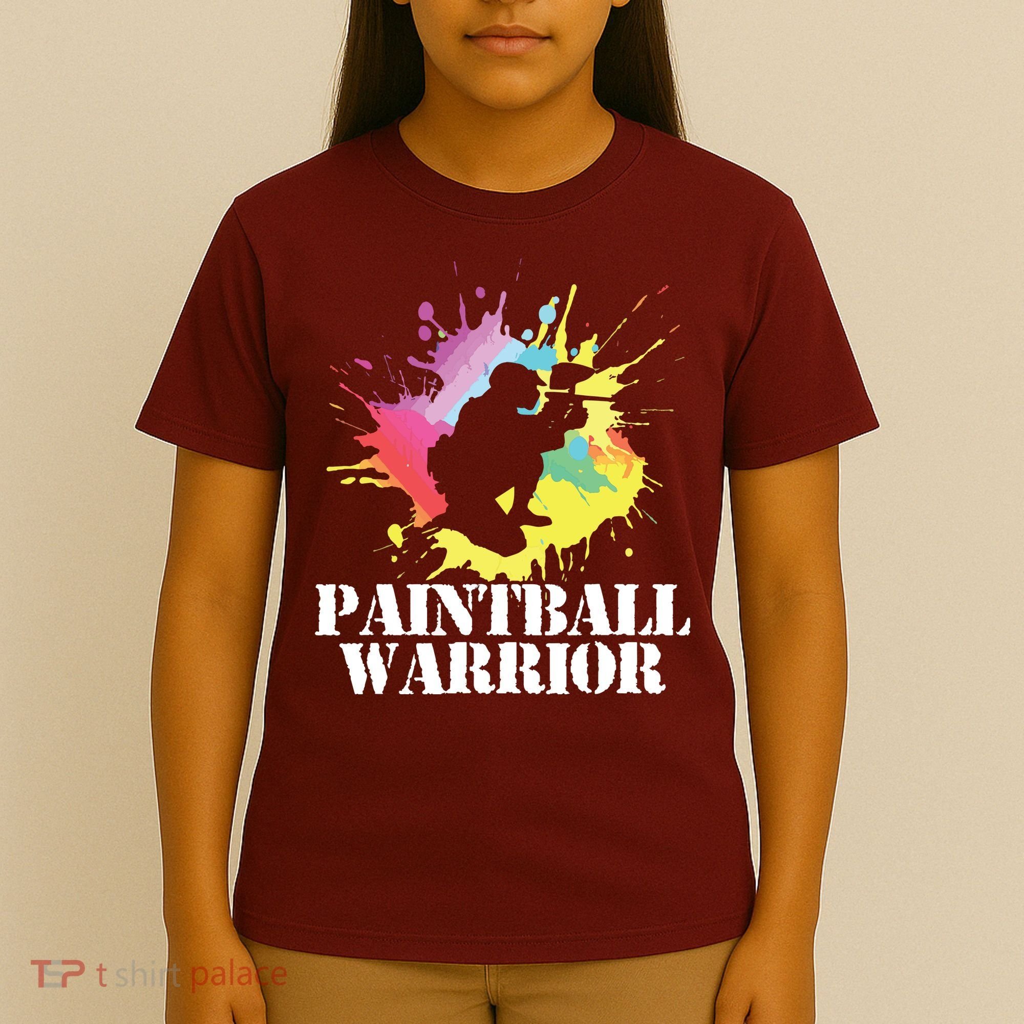 Paintball Warrior Paintball Player Birthday Party T-Shirt