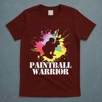 Paintball Warrior Paintball Player Birthday Party T-Shirt thumb 5
