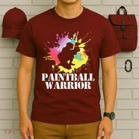 Paintball Warrior Paintball Player Birthday Party T-Shirt thumb 6