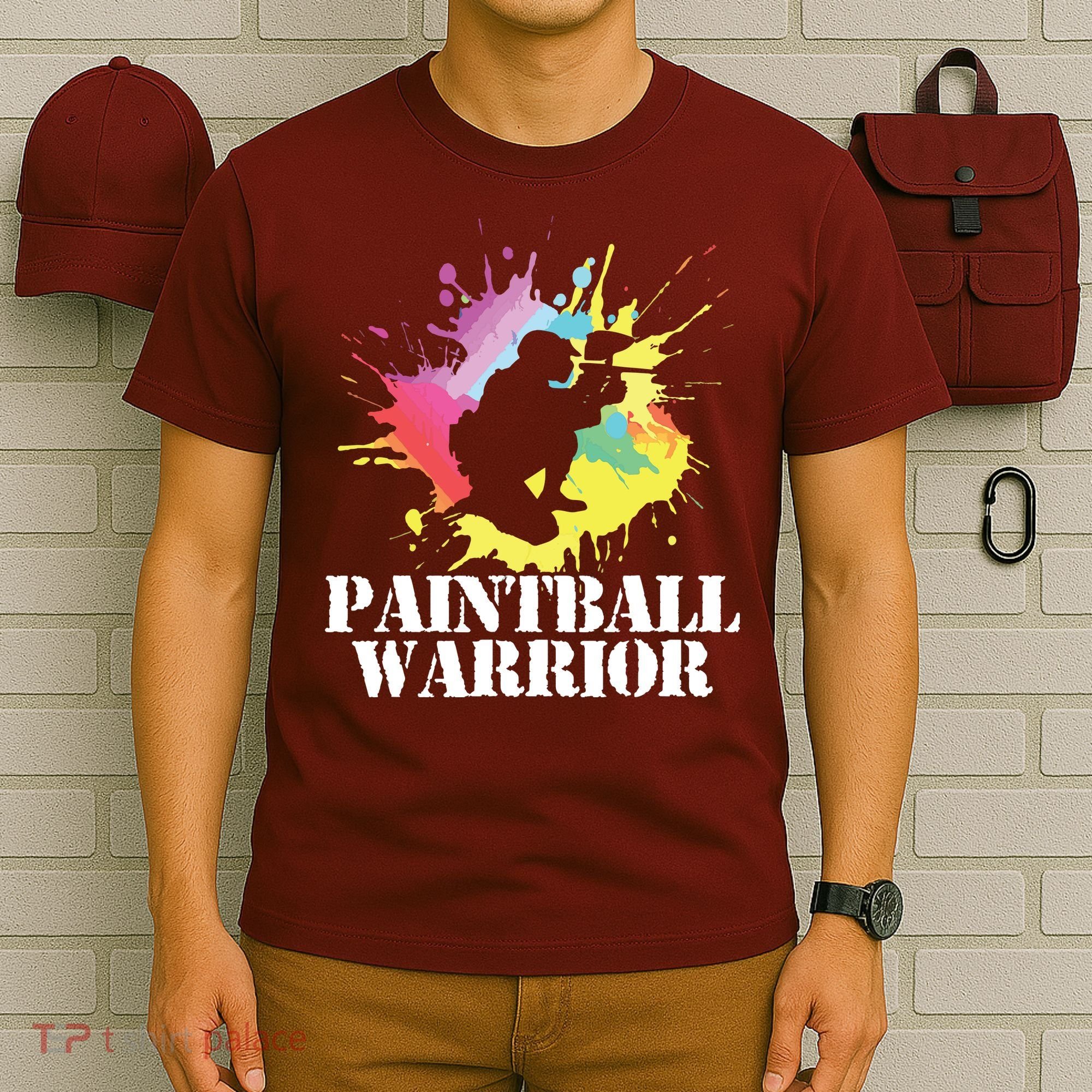 Paintball Warrior Paintball Player Birthday Party T-Shirt