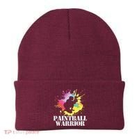 Paintball Warrior Paintball Player Birthday Party Beanie thumb 0