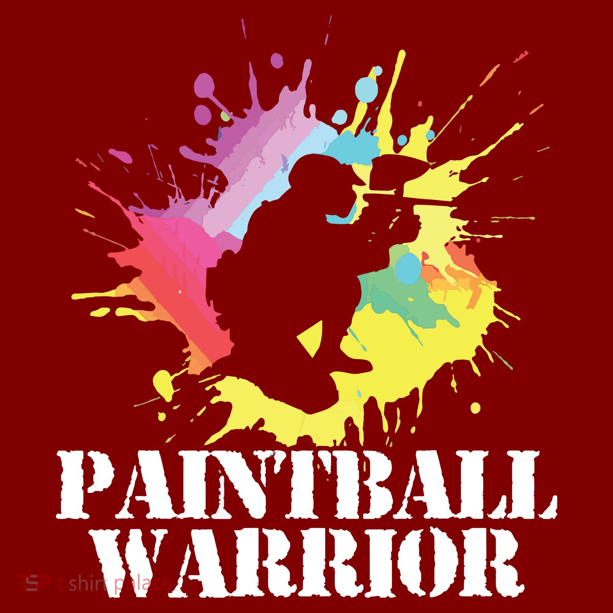 Paintball Warrior Paintball Player Birthday Party Mousepad
