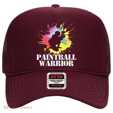Paintball Warrior Paintball Player Birthday Party Hat
