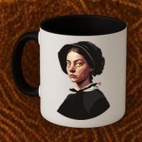Pilgrim Woman Painting Coffee Mug thumb 2