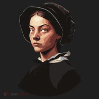Pilgrim Woman Painting Beanie thumb 2