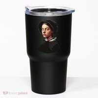 Pilgrim Woman Painting Tumbler thumb 0