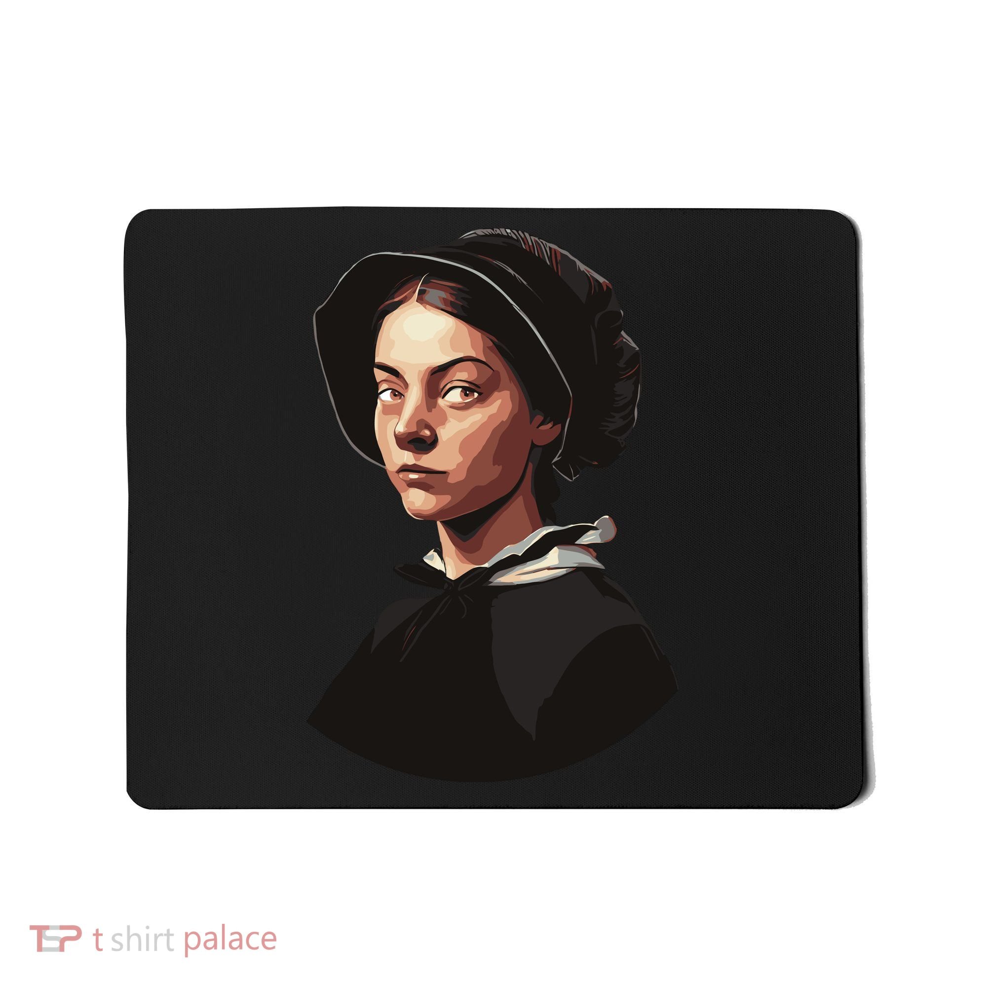 Pilgrim Woman Painting Mousepad