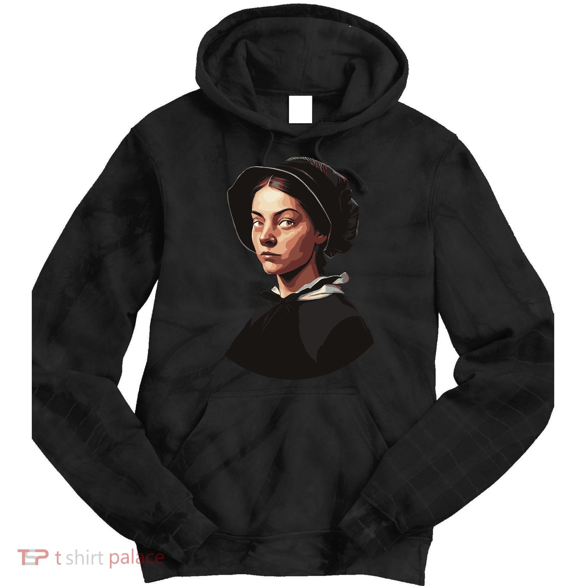 Pilgrim Woman Painting Tie Dye Hoodie