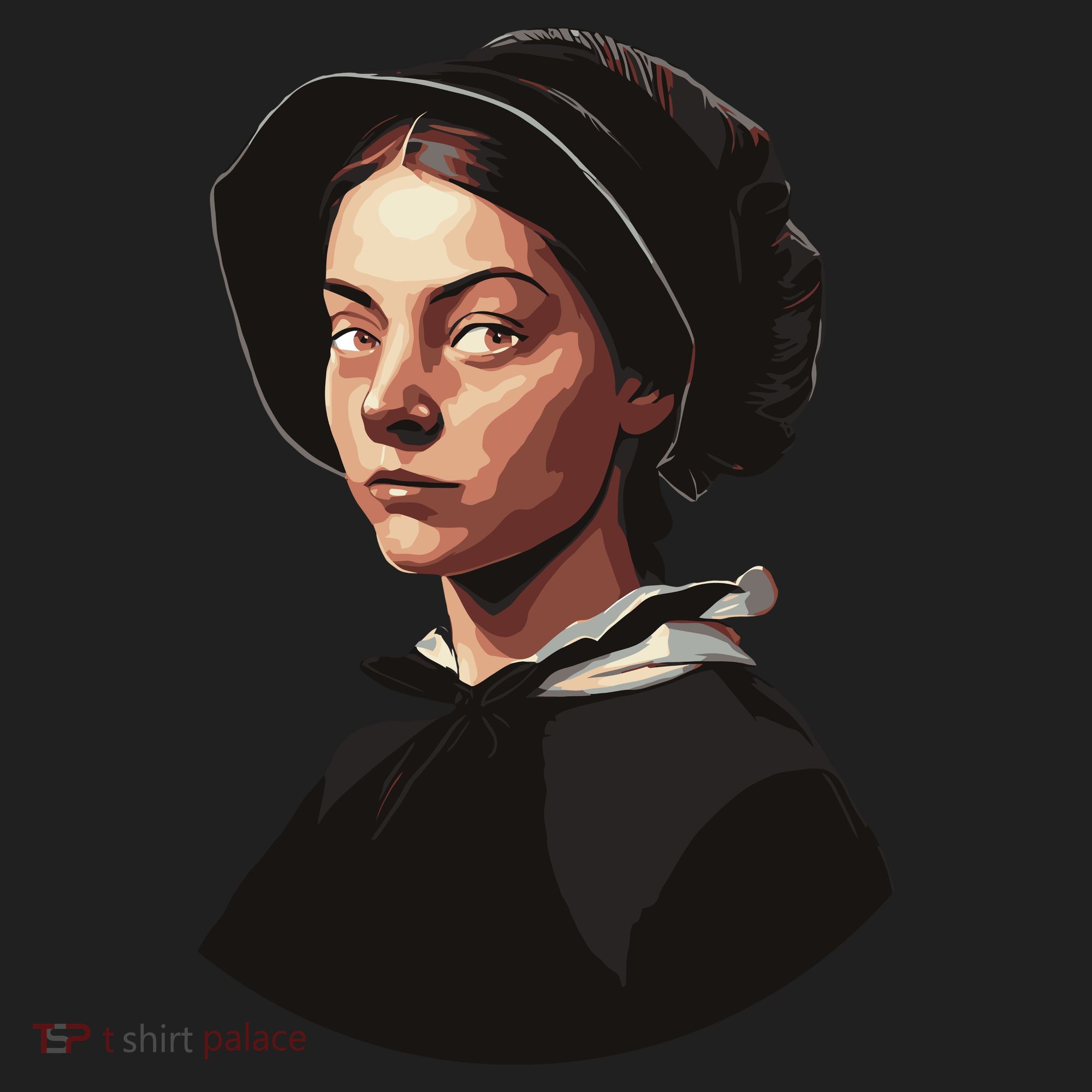 Pilgrim Woman Painting Hat
