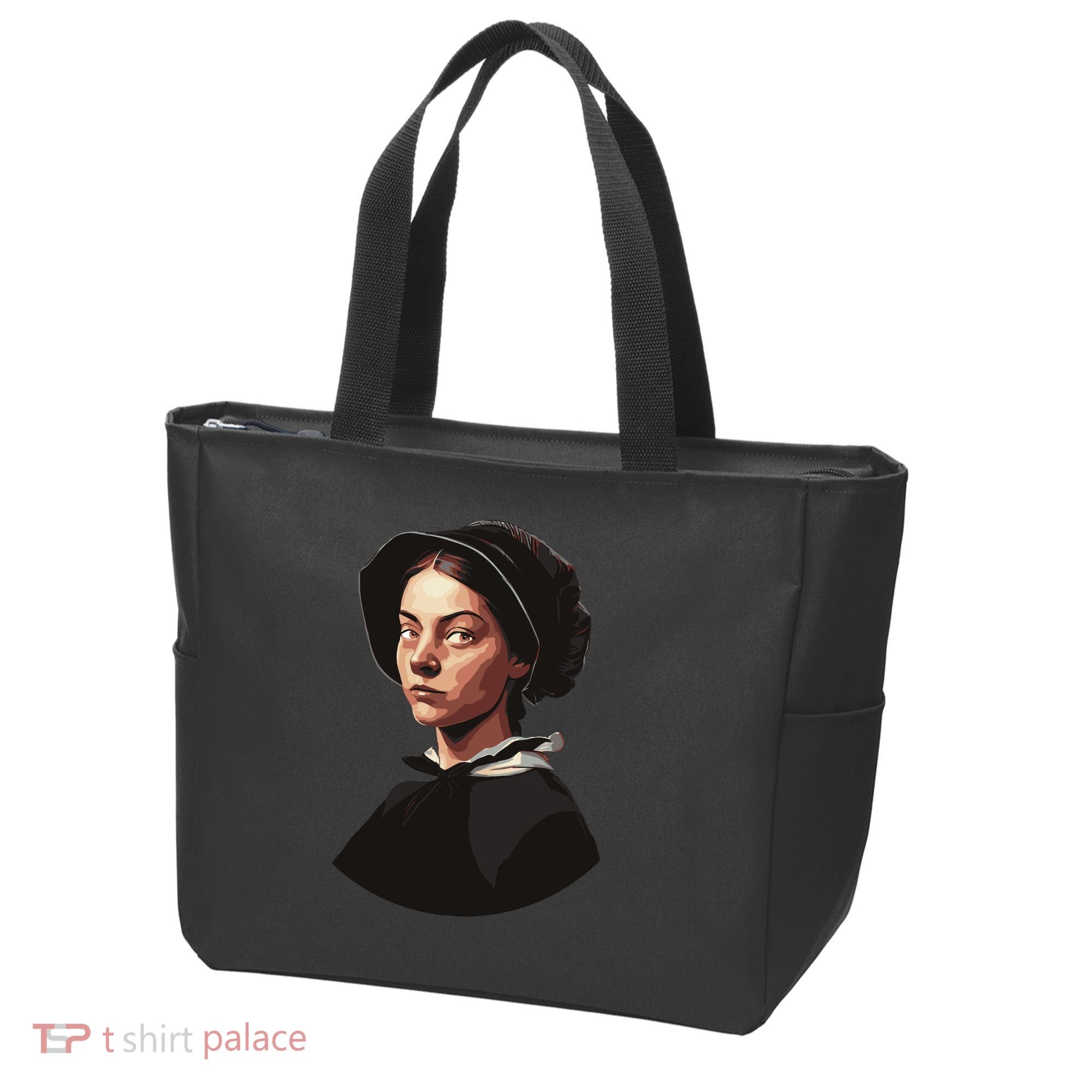 Pilgrim Woman Painting Tote Bag